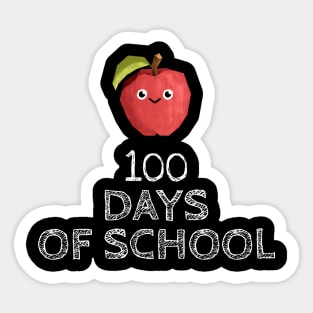 100 days of school Sticker